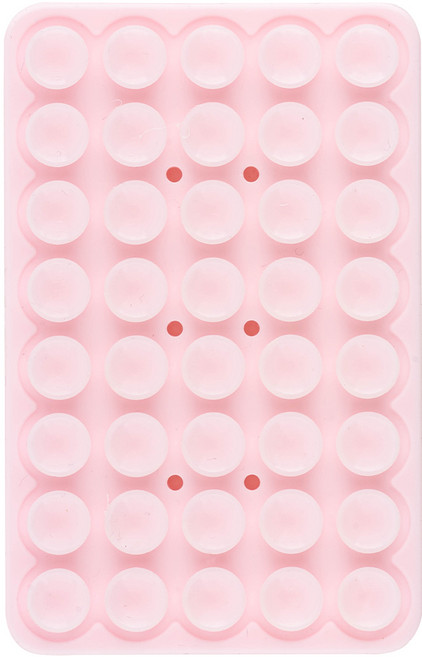 구스페리 파스텔 양면 흡착식 실리콘 부착 패드, 핑크, 1개