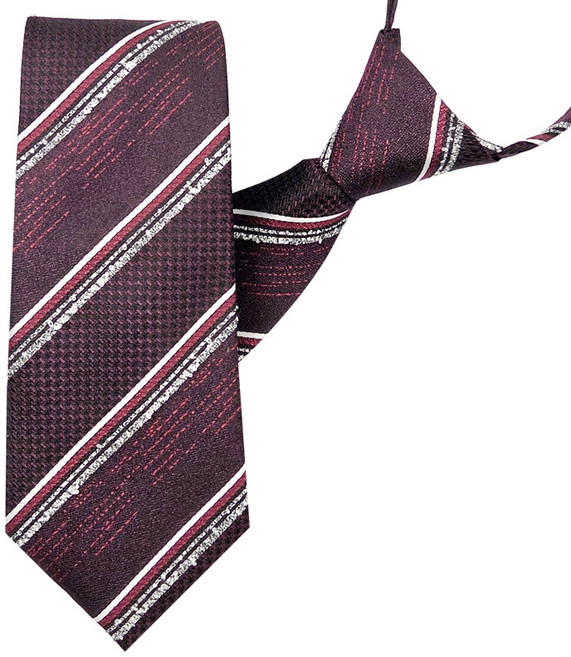 엘르 HOMME 자동 지퍼넥타이