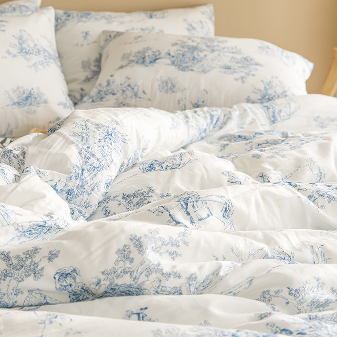 리빙캐슬 국산 우아한 모달 차렵이불