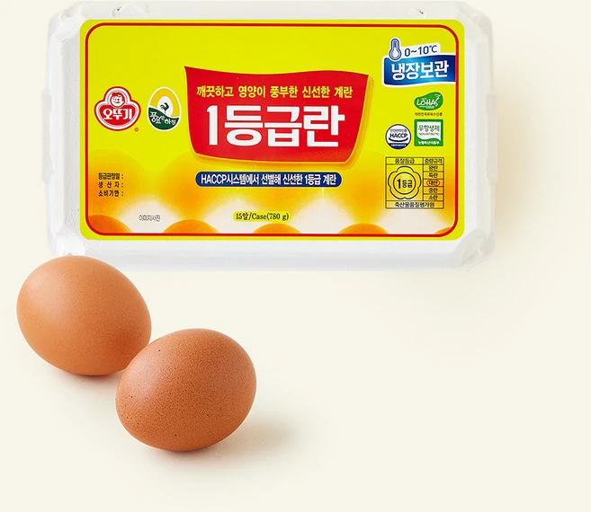 풍림푸드 무항생제 인증 1등급란 780g, 1개, 15구 - 쿠팡