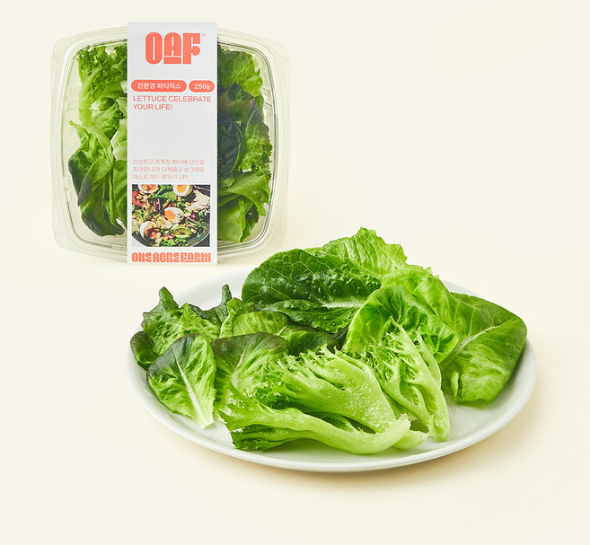 원에이커팜 무농약 인증 파티믹스, 250g, 1개, 1개입