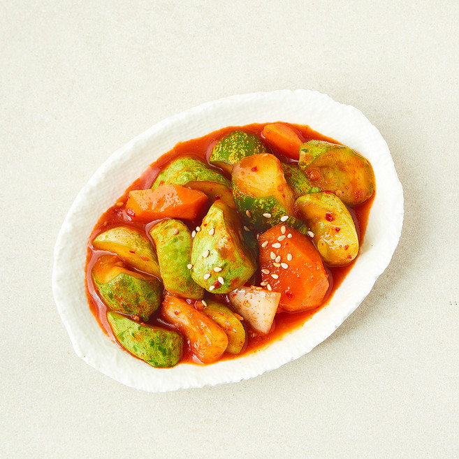 집반찬연구소 새콤달콤 못난이 오이무침, 160g, 1개