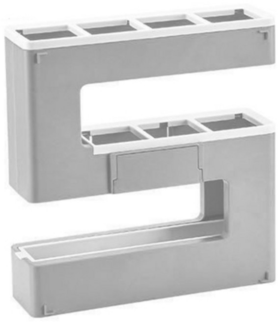 맙소샵 슬리밍 인테리어 우산꽂이 RK1570, 1개, 그레이