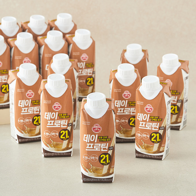 오뚜기 데이프로틴 오곡, 18개, 250ml