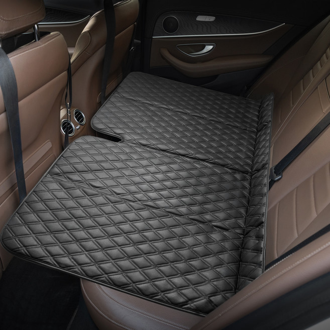 메이튼 차량용 확장형 2열 트렁크 뒷좌석 평탄화 차박매트, 블랙, 컨텐츠 참조