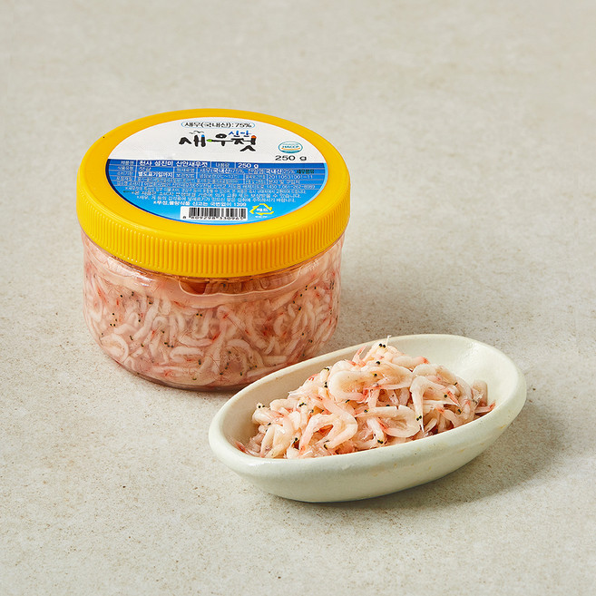 천사 섬진미 신안새우젓, 250g, 1개