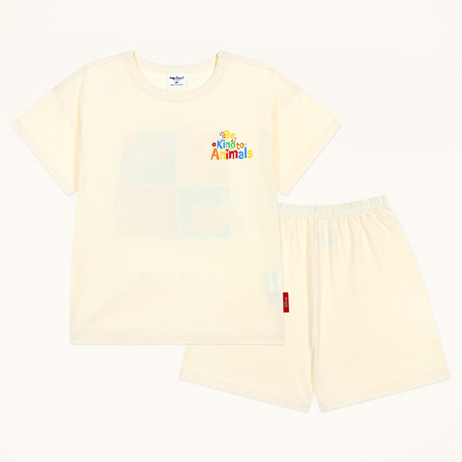 mollimelli friends 兒童款 迪士尼 Joy Friends 短袖四分褲家居服套裝