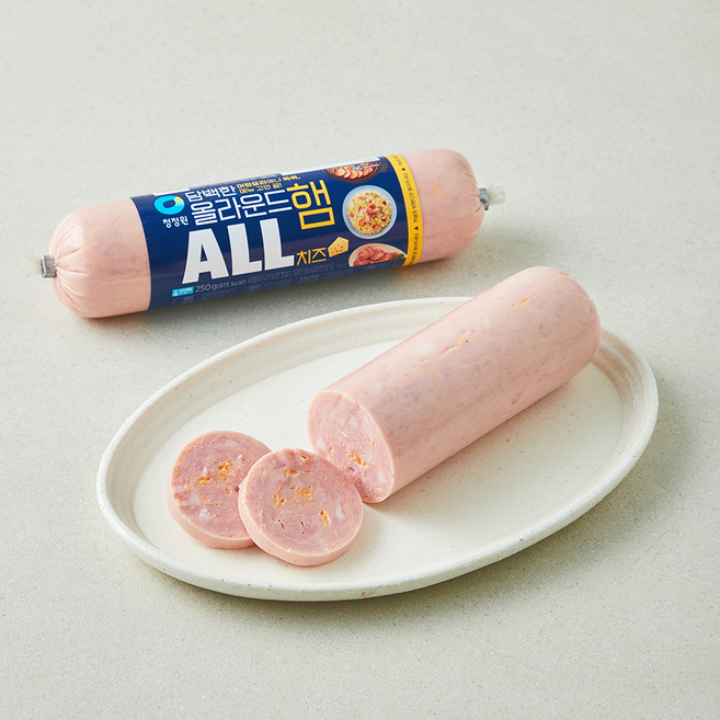 청정원 담백한 올라운드햄 치즈, 250g, 1개