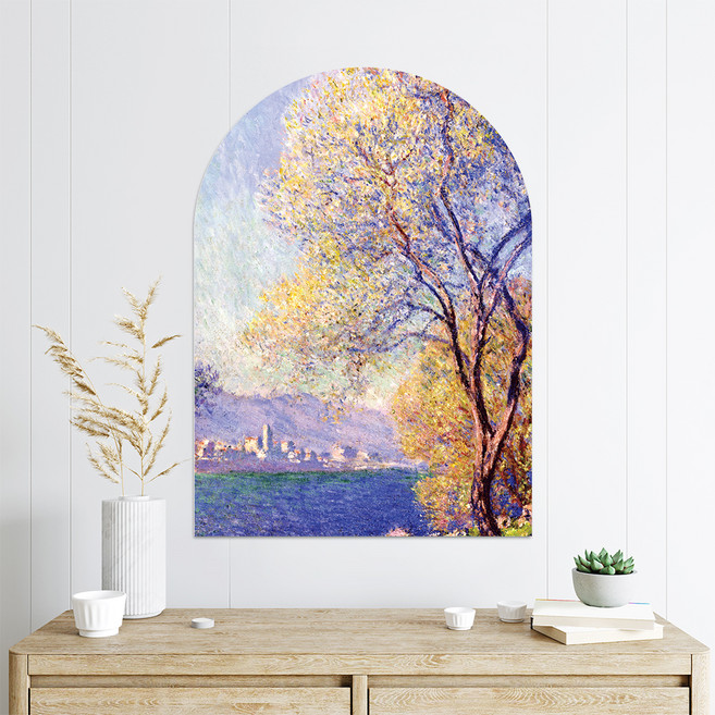 상상후 아치형포스터 모네 살리스정원에서본앙티브