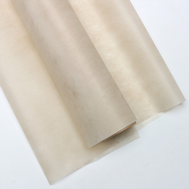 리드홈 전통 공예 의류 꽃 선물 포장용 색한지 롤타입 58cm x 9m, 브라운, 1개