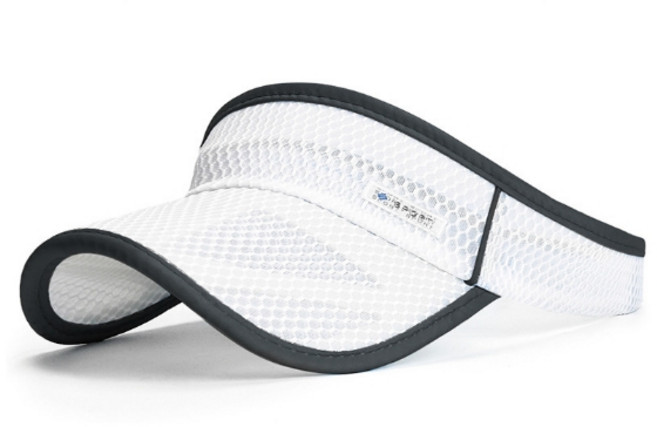 에이빅 올 메쉬에어 UV 자외선 차단 등산 썬캡, 화이트