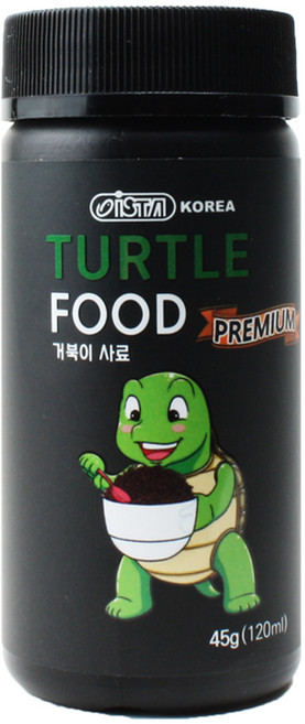 이스타 거북이 사료, 120ml, 45g, 1개