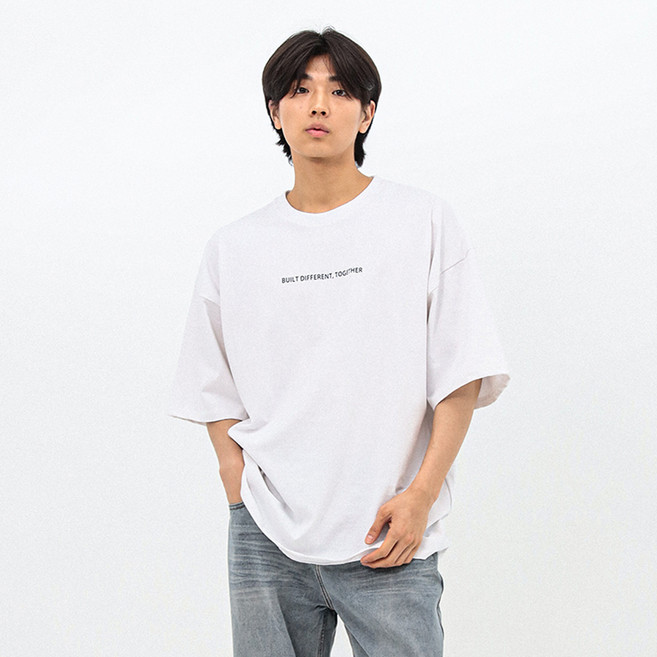 크램프 남성용 빅사이즈클럽 16수 바이오 투게더 반팔 티셔츠