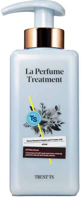TS 라퍼퓸 트리트먼트 화이트브리즈, 400ml, 1개