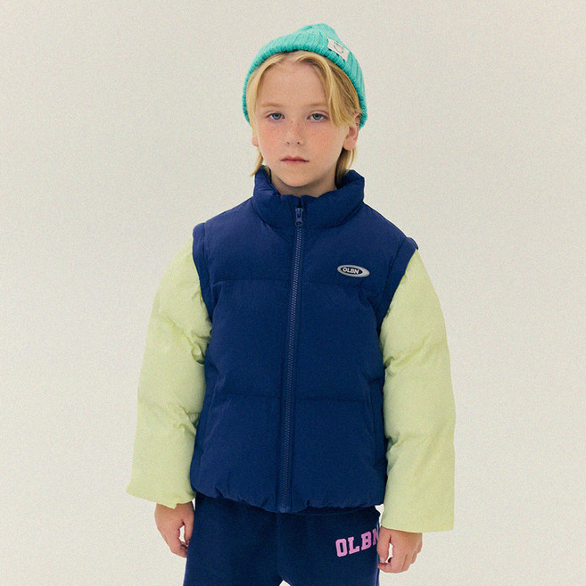OWLEYBARN 童款雙向保暖背心