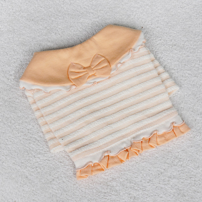 레어밍스 강아지 캔디 크롭 티셔츠, 오렌지, 1개