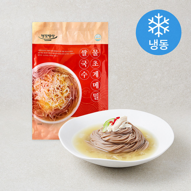 정감밥상 물 초계 메밀쌀국수 (냉동), 625g, 1개