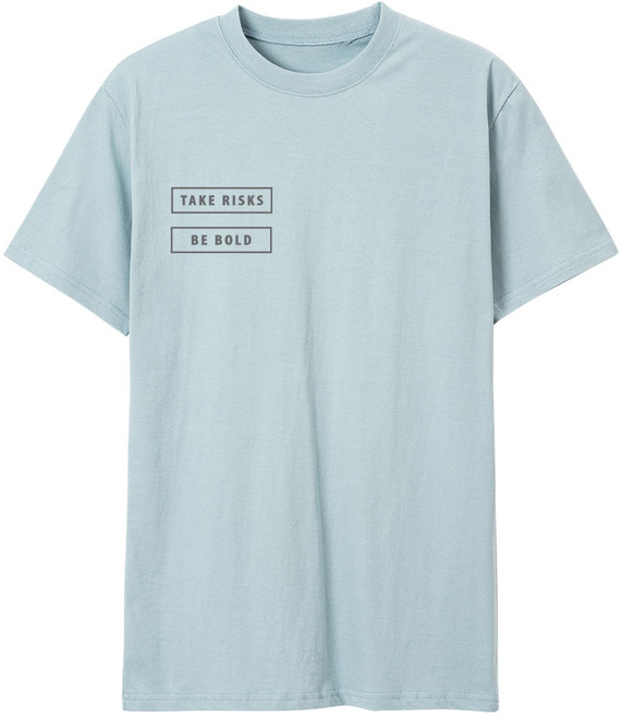 언탭트 빅사이즈 BOLD 베이직 반팔 오버핏 티셔츠