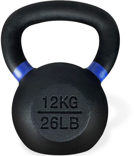 비핏 프리미엄 무쇠 케틀벨, 블루, 12kg, 1개