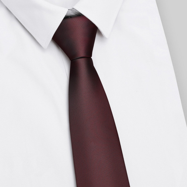 아모르담 무광 자동 넥타이 6cm