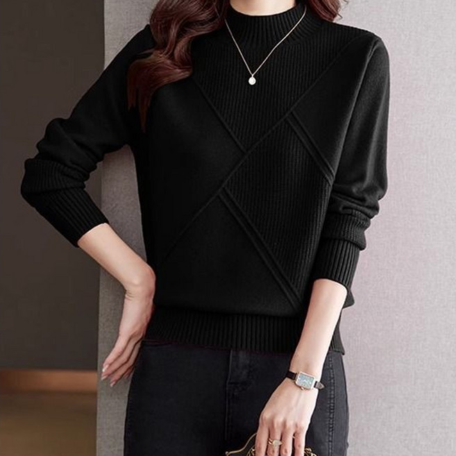 Paperments 女款 Daria 圓領羅紋針織毛衣 12859