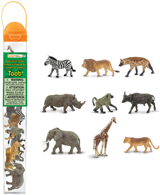 사파리엘티디 남아프리카 동물 튜브 피규어 100409, 1개