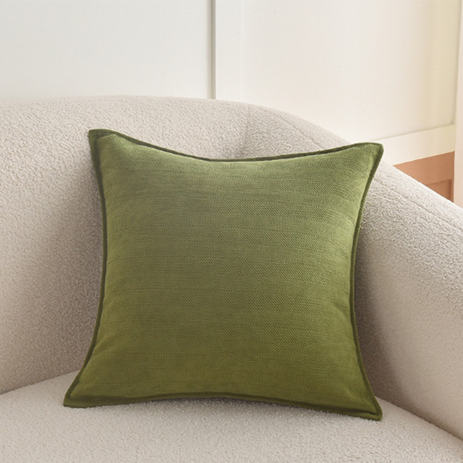 언헤브 헤링본 쿠션커버