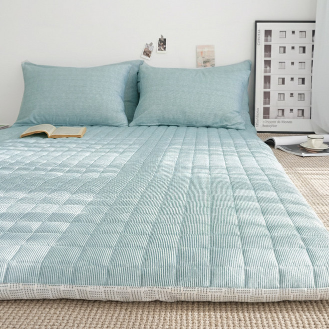 스코홈 국내제조 잠보 논슬립 누빔 요커버, 민트