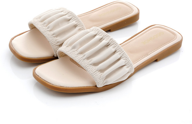 갓슈 여성용 아커디언 토오픈 스퀘어 뮬