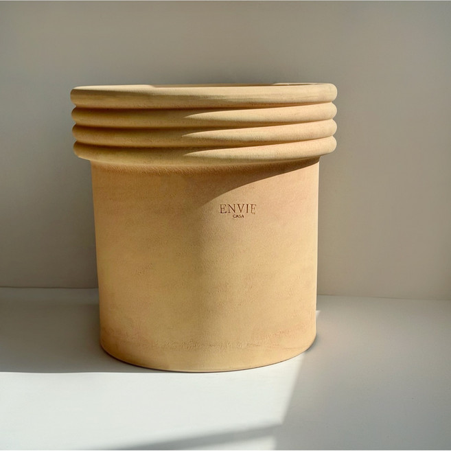 앙비까사 페인트 토분 화분, 피치, 1개