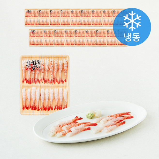 ISEA 북방도화 새우살 포장횟감 20미 (냉동), 20개, 95g(3L)