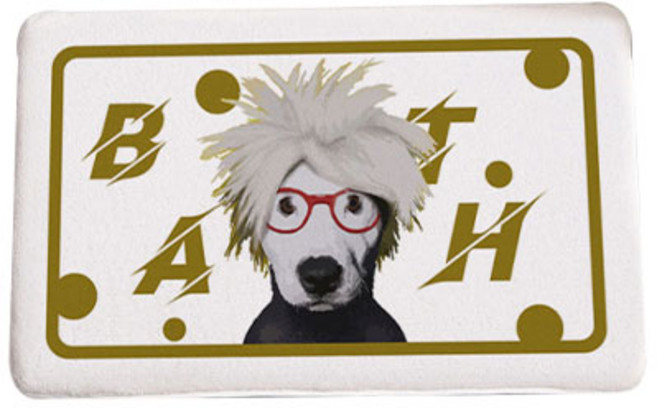 앤티스 페이머스애니멀 욕실 발매트, 앤디