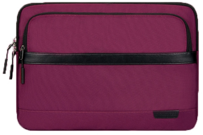 BAGnBAGs Simple 노트북 파우치 ZG-003, 퍼플, 1개