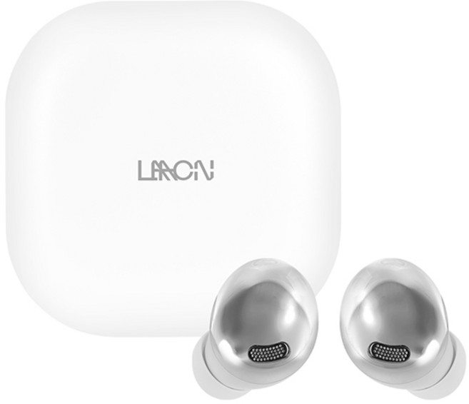 laaon 커널형 버즈 무선 블루투스 5.3 버전 이어폰, ITB-BTE100, 화이트