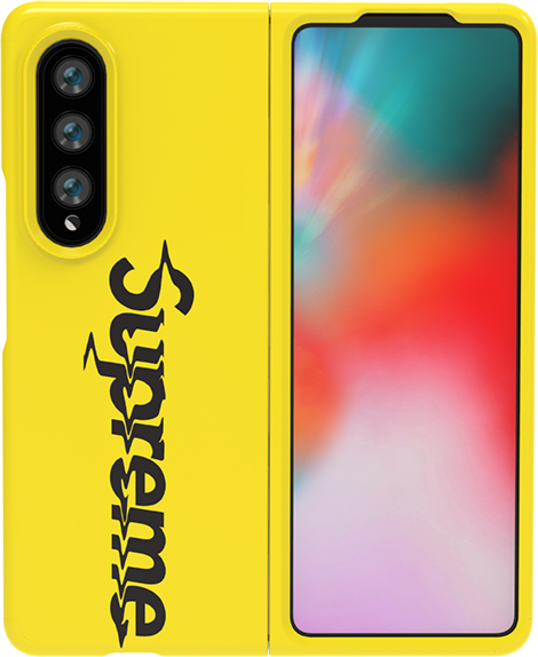 JUST4YOU 슈프림 슬림 휴대폰 케이스