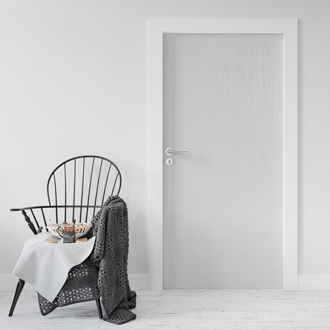 로즈로사 현관문 시트지 2p, 24우드그레인화이트, 100 x 210 cm