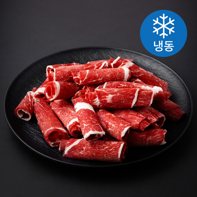 호주산 미트코리아 소고기 샤브샤브용 (냉동), 1개, 500g