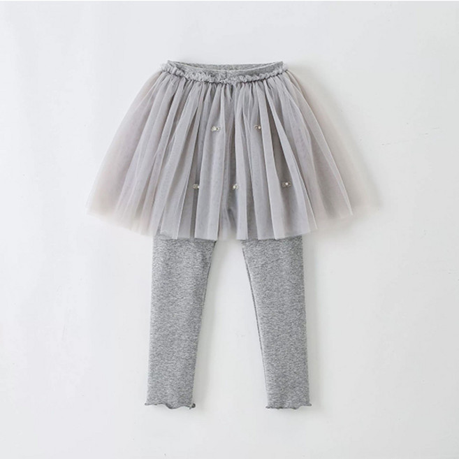 JOYMULTI MK 女童蕾絲紗裙內搭褲