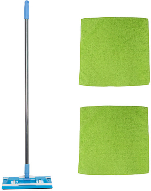 크린메이트 코메드 원터치매직밀대 + 매직걸레 2p 세트, 1세트