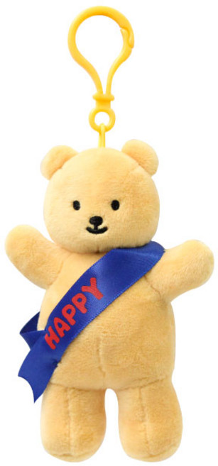 데일리라이크 젤리베어 가방걸이 봉제인형, 12cm, 망고, 1개