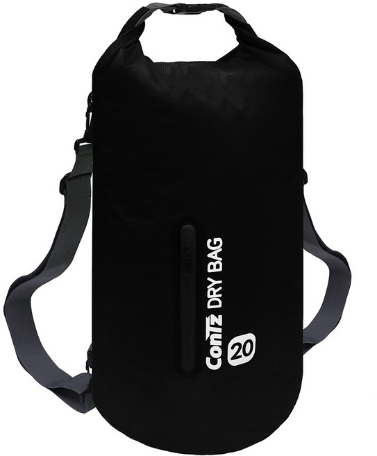 콘츠 롤링 드라이백 20L, 매트블랙