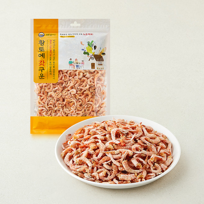 해살이 황토가마에 구운 두절새우, 100g, 1개, 1개입