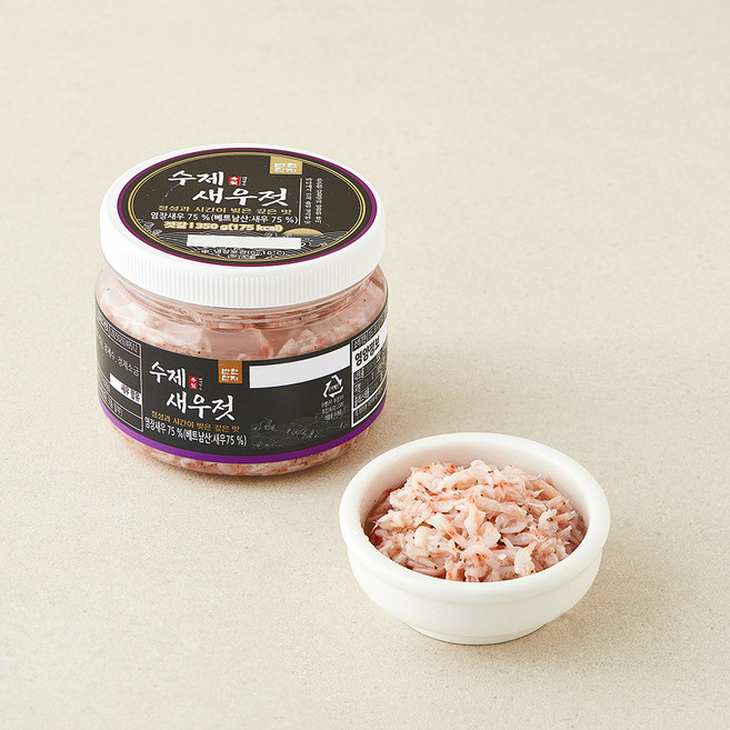 반찬단지 수제 새우젓, 350g, 1개