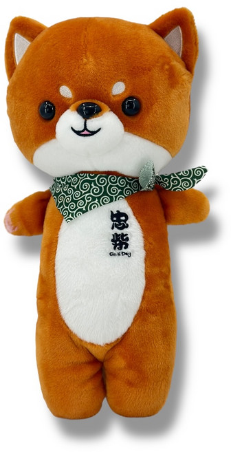 歐比邁 忠柴長身版 柴犬玩偶 1080230 16吋, 棕色, 40cm, 1個