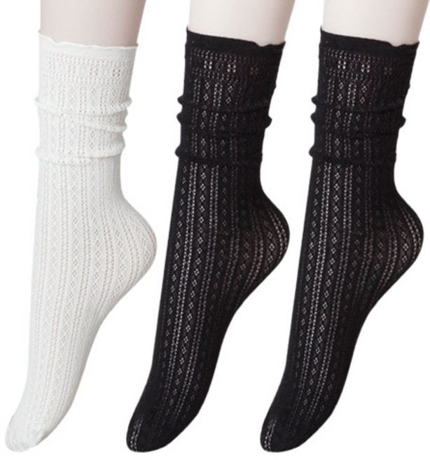 BIARRITZ 女款May透視蕾絲長襪組