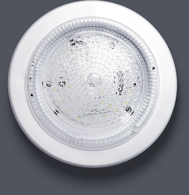 글로벌엘이디 LED 원형 직부등 15W 주광색, 화이트, 1개