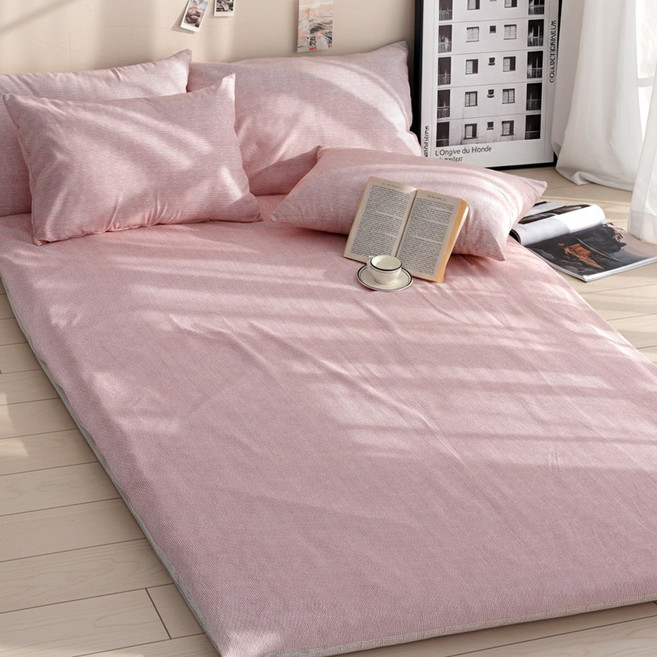 스코홈 잠보 논슬립 홑겹 요커버, 핑크