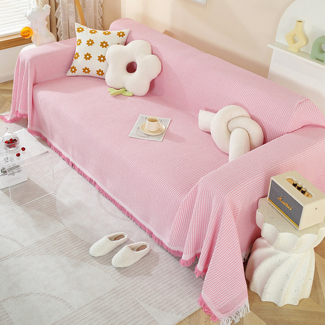 GUNU 四季沙發蓋毯, 粉紅色, 1個