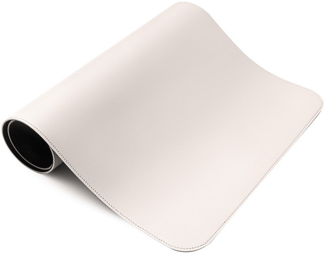 Greedy Farmers 皮革桌墊, 香草奶油色, 1個