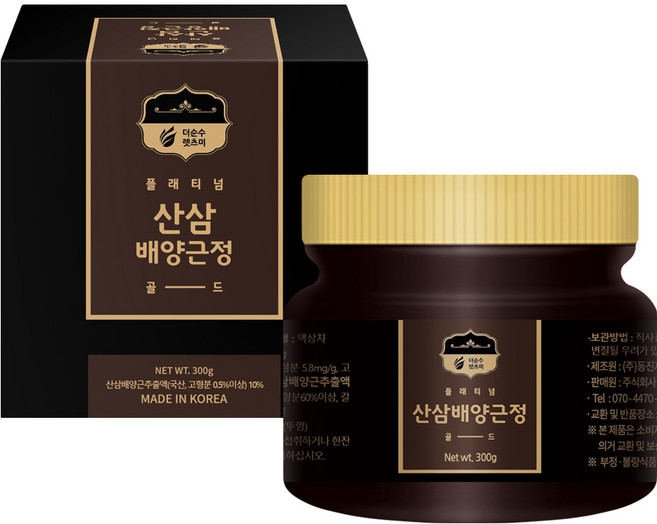 렛츠미 플래티넘 산삼배양근정 골드, 300g, 1개